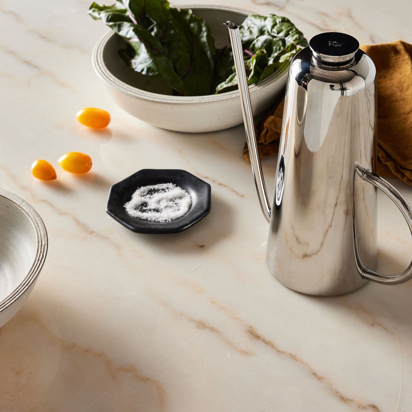 Dripless Stainless-Steel Oil Can