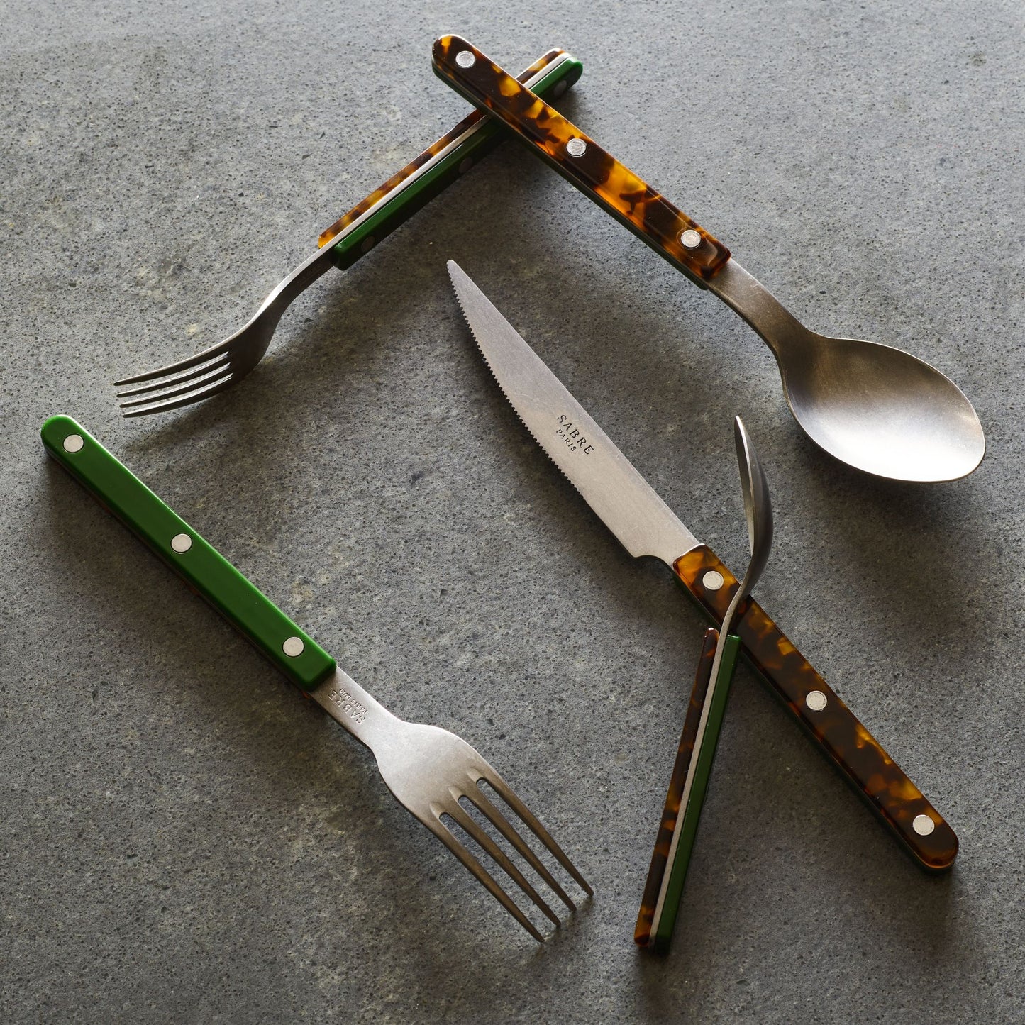 Bistrot Vintage-Finish French Flatware