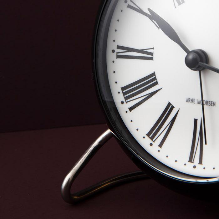 Arne Jacobsen Roman Table Clock