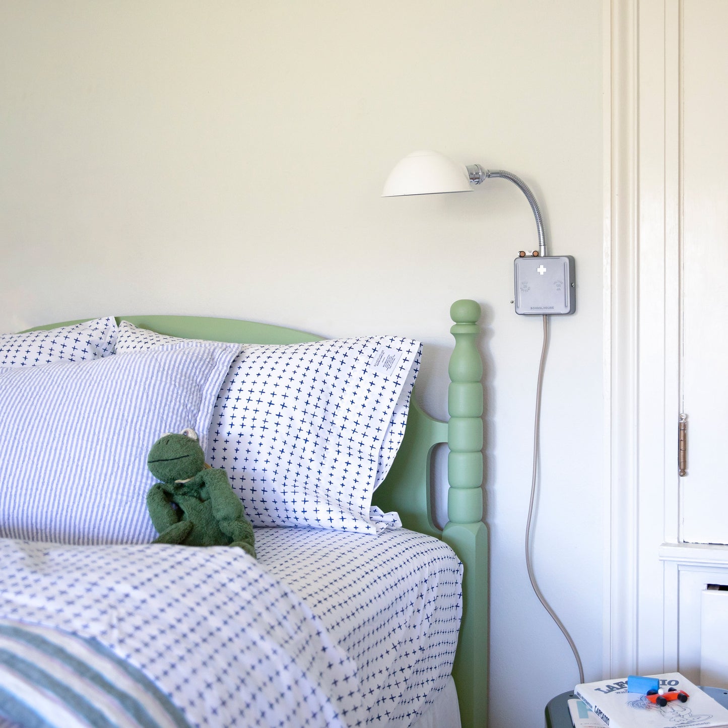 Navy Imperfect Plus Percale Sheet Set