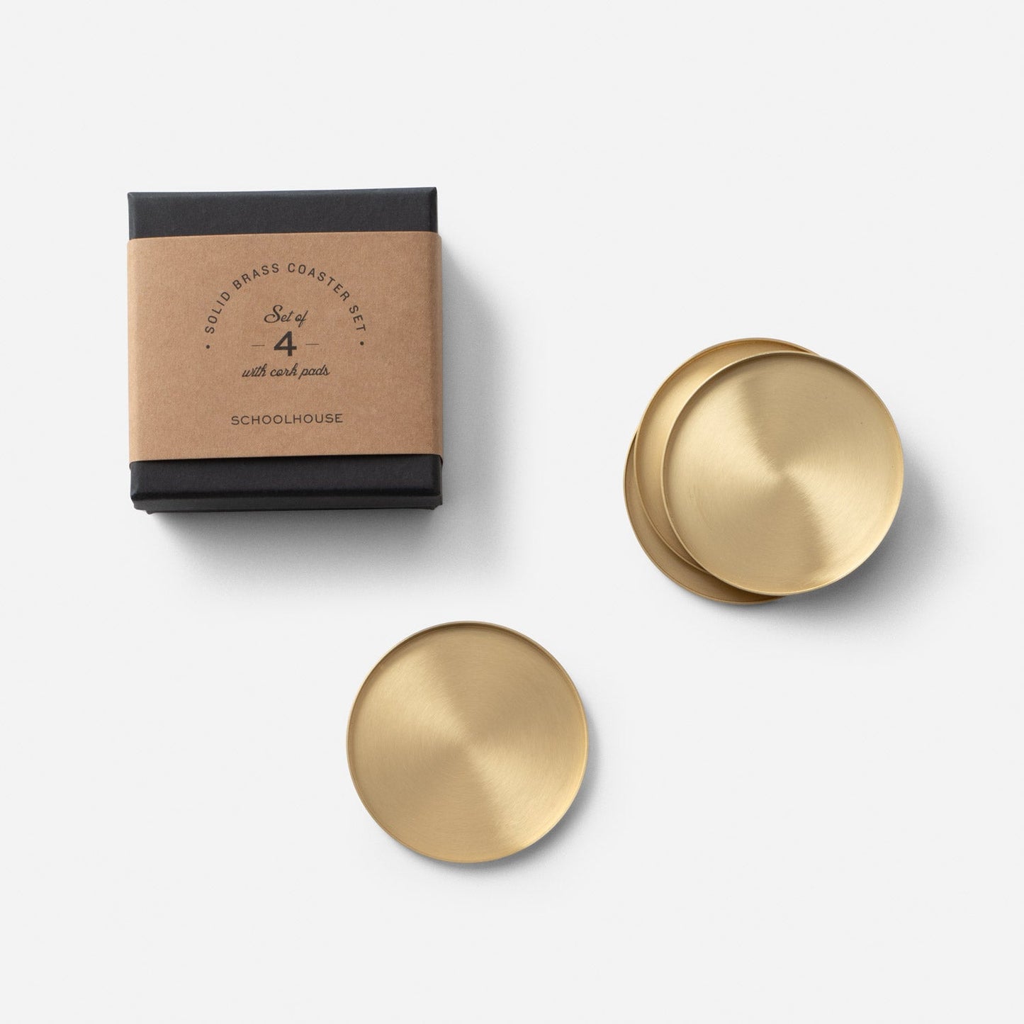 Brass Coaster Set:Main