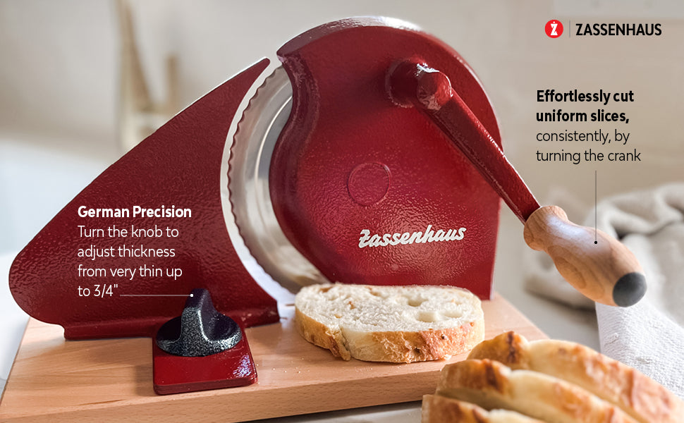 Zassenhaus Original Classic Adjustable Bread Slicer
