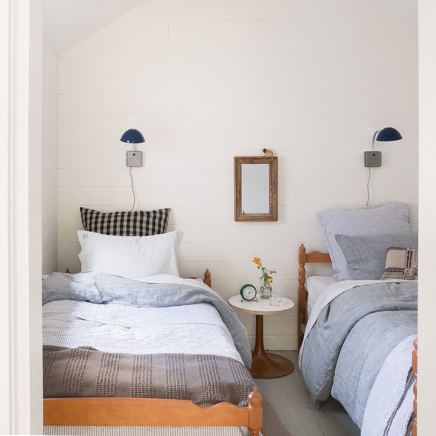 Dot Percale Pillow Case, Set of 2