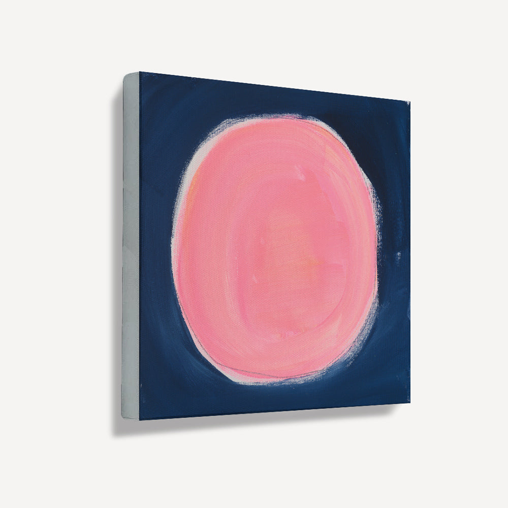 Kerri Rosenthal Dot - Bubblegum Indigo Art Print