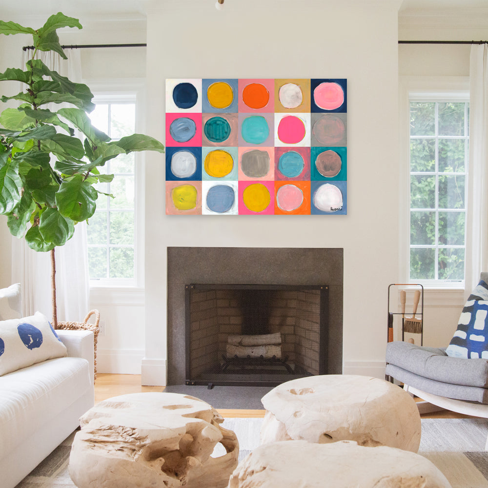 Kerri Rosenthal Dots For Daze Art Print