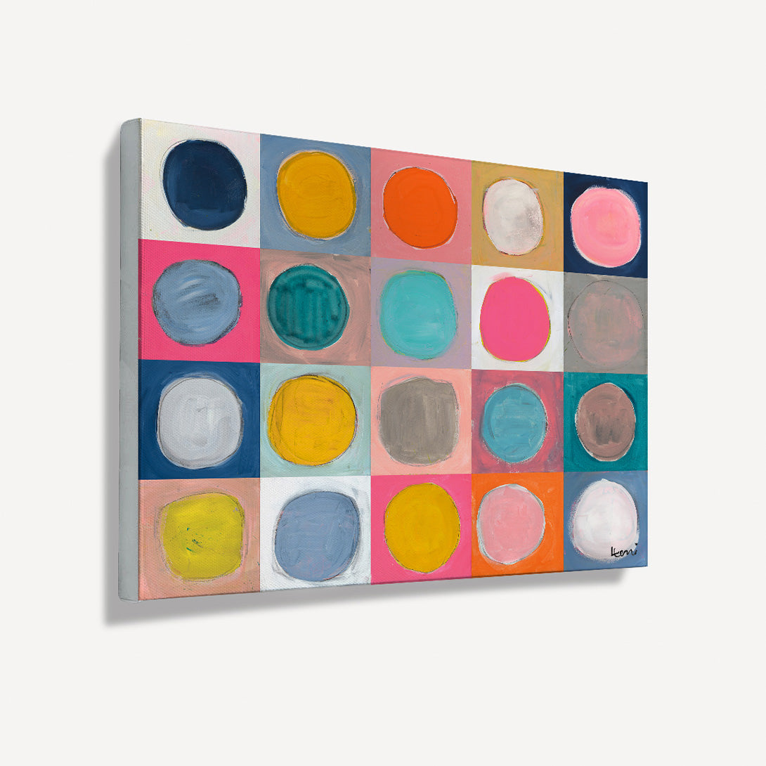Kerri Rosenthal Dots For Daze Art Print