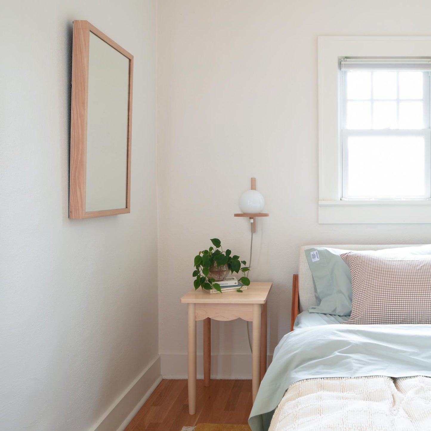 Gingham Percale Pillow Case, Set of 2