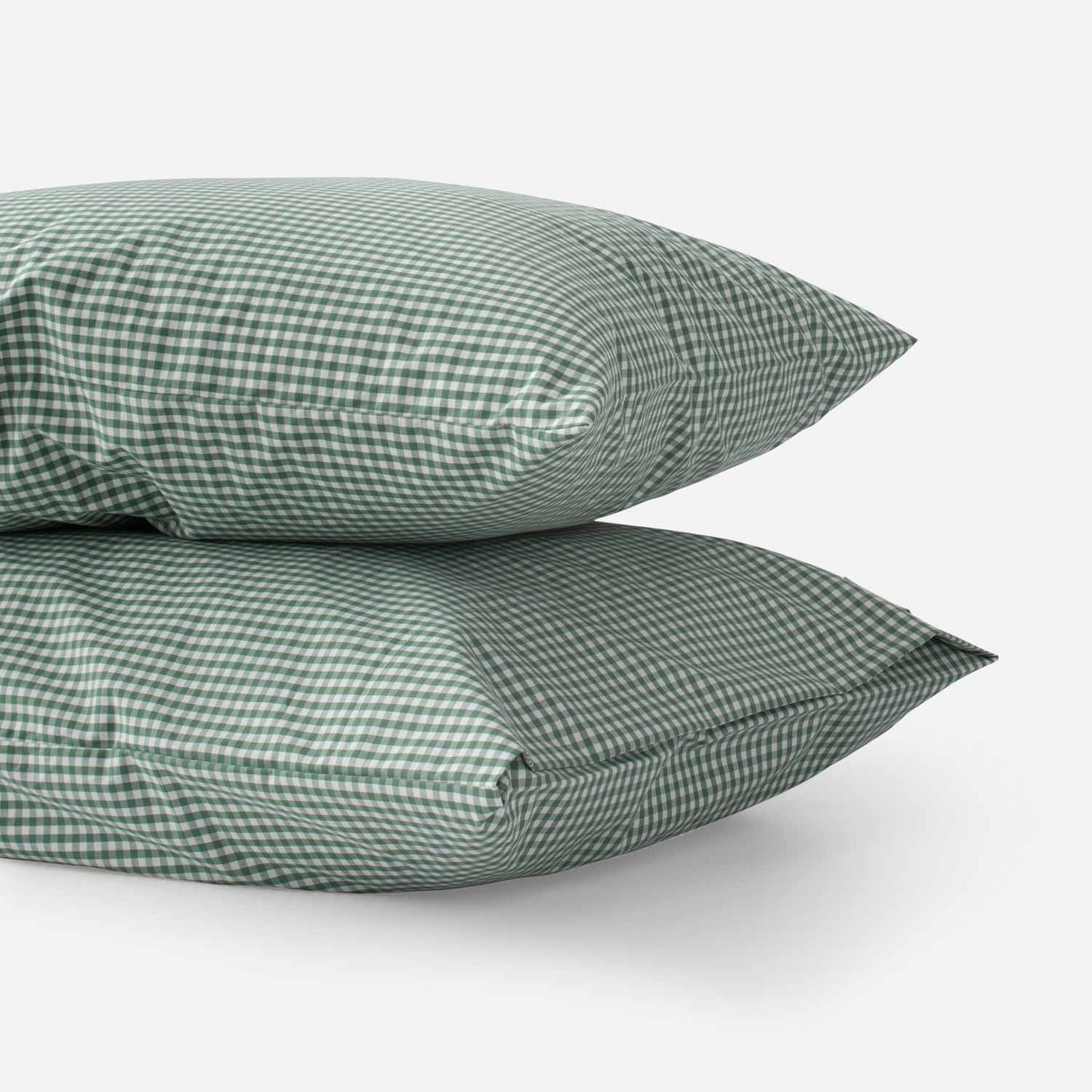 Gingham Pillow Case Set::Juniper::Hover