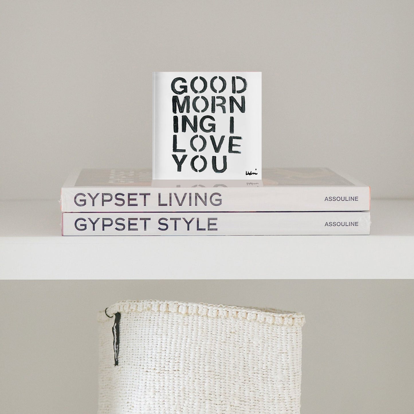 Kerri Rosenthal Good Morning Block of Love