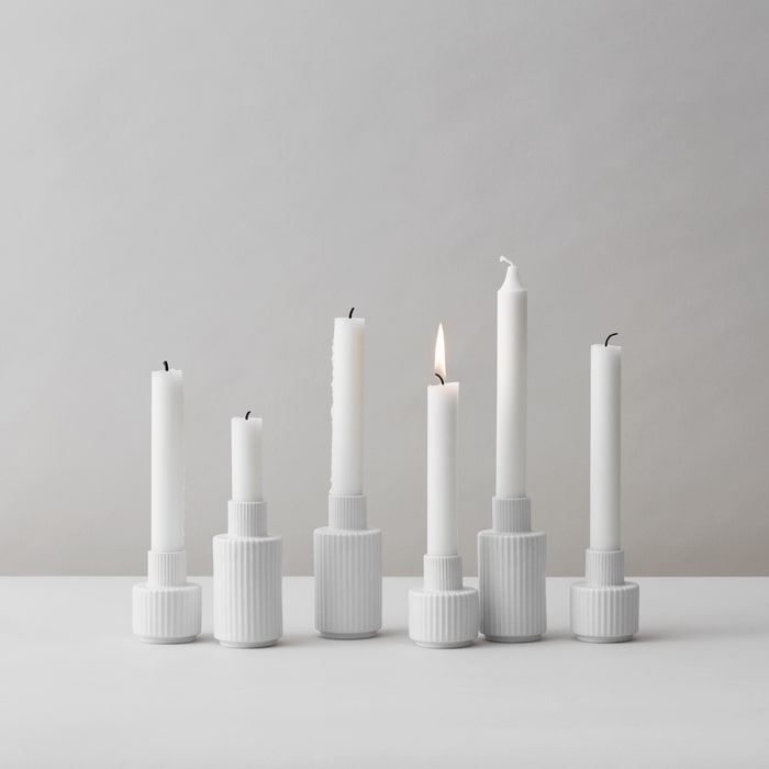 Lyngby Porcelain Candle Holder