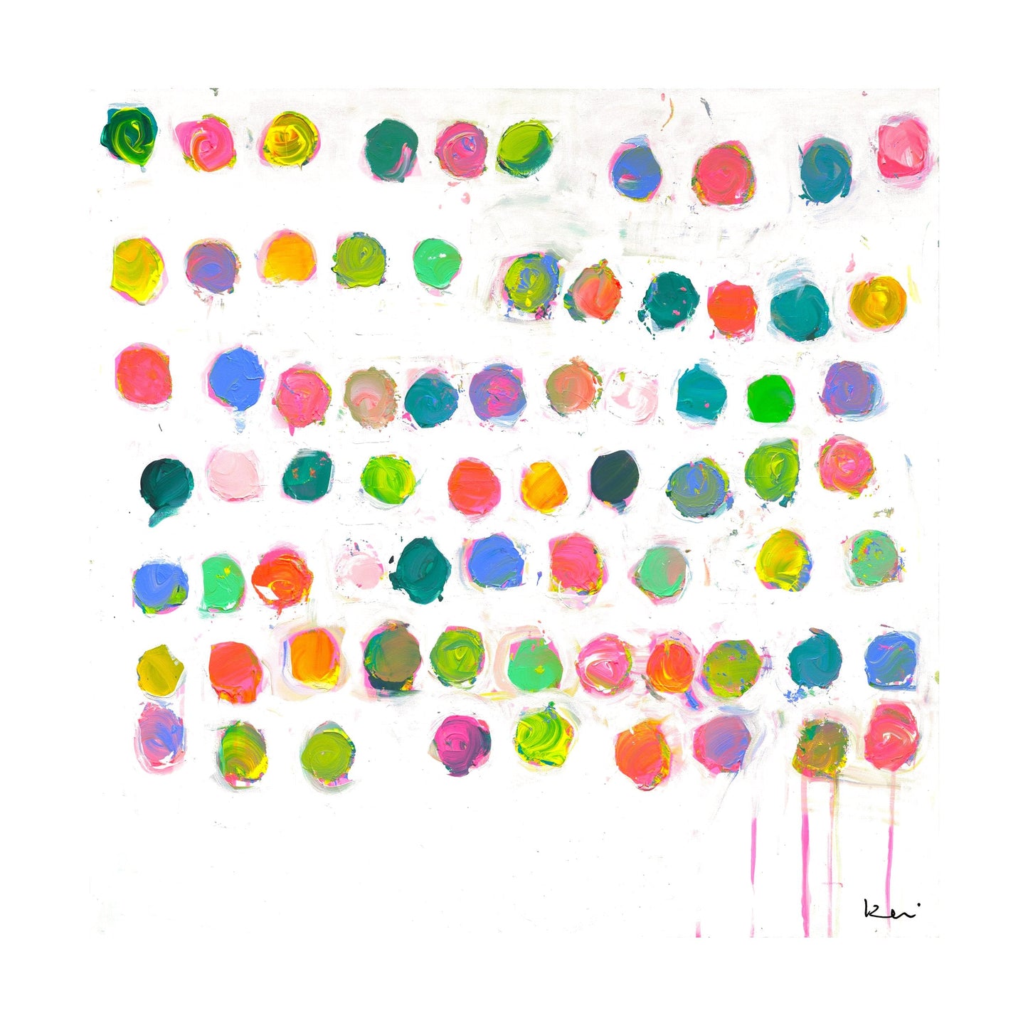 Kerri Rosenthal Moonies Art Print