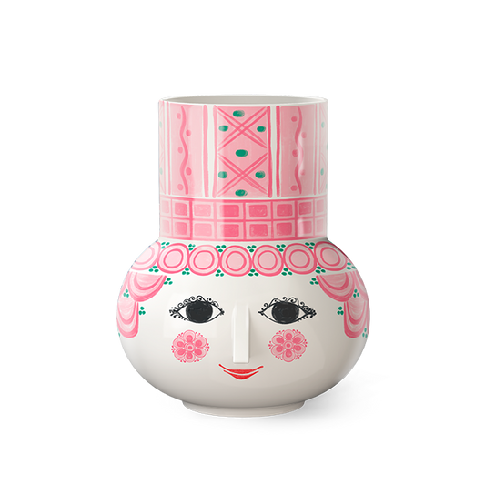 Bjørn Wiinblad Olga Vase, Pink