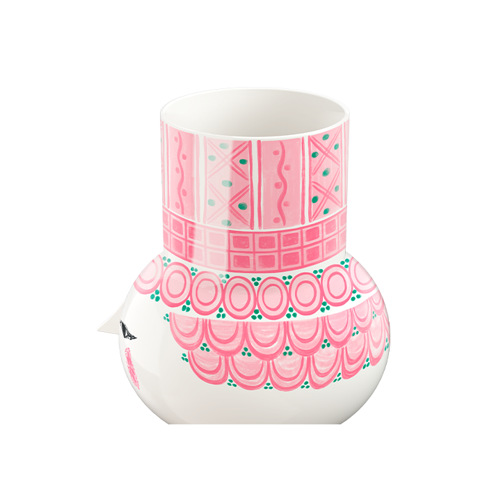 Bjørn Wiinblad Olga Vase, Pink