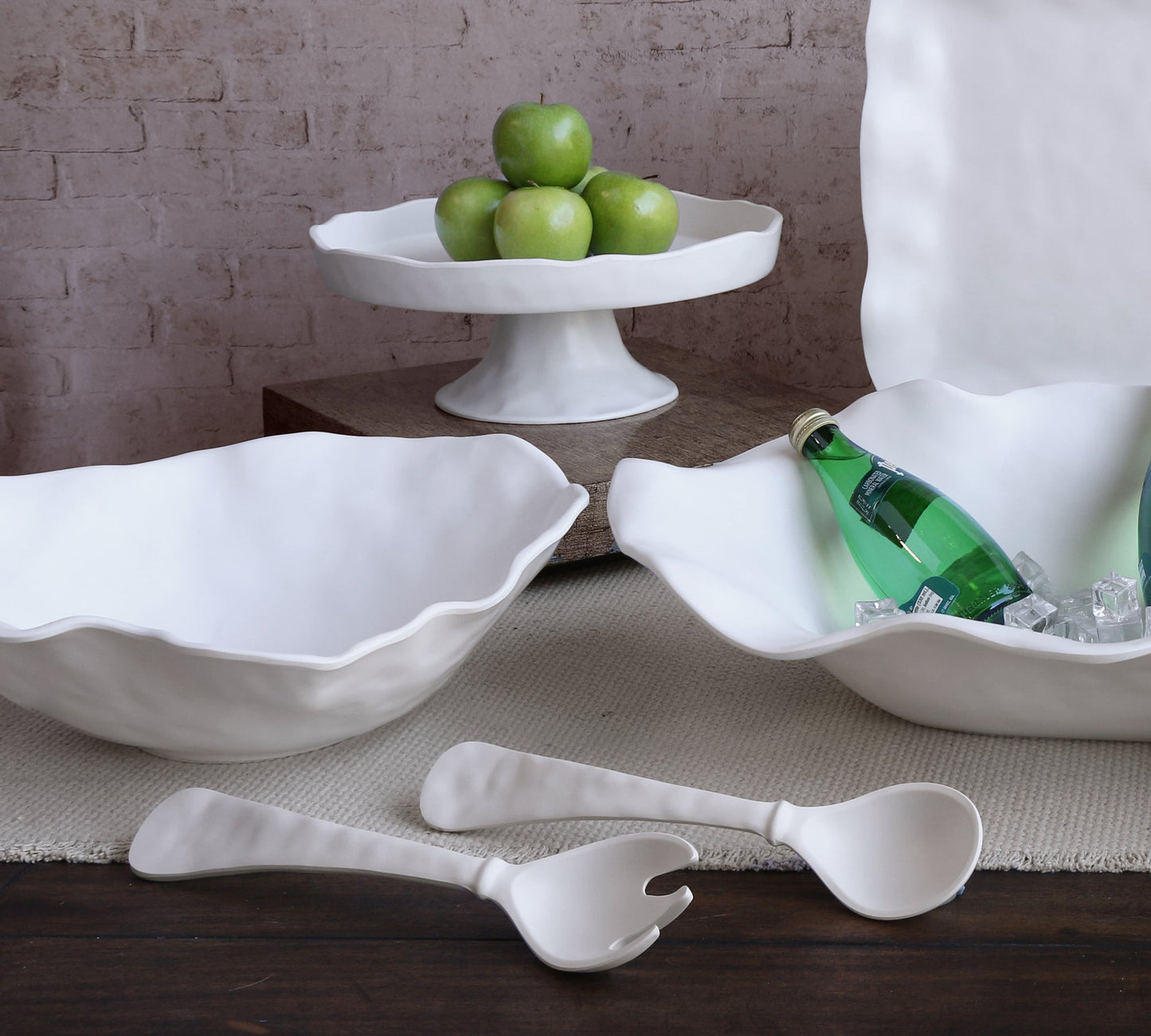 Vida Nube Large Melamine Salad Servers