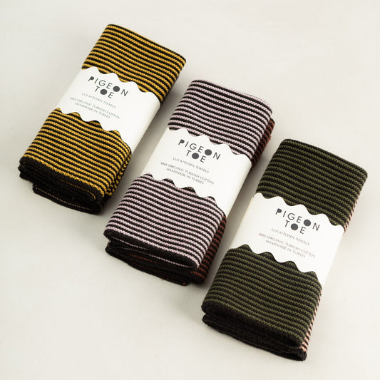 Lux Organic Cotton Kitchen Towels (Set of 2)