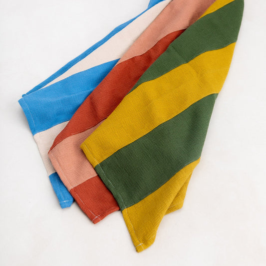 Stripe Piqué Kitchen Towel by Pigeon Toe Ceramics