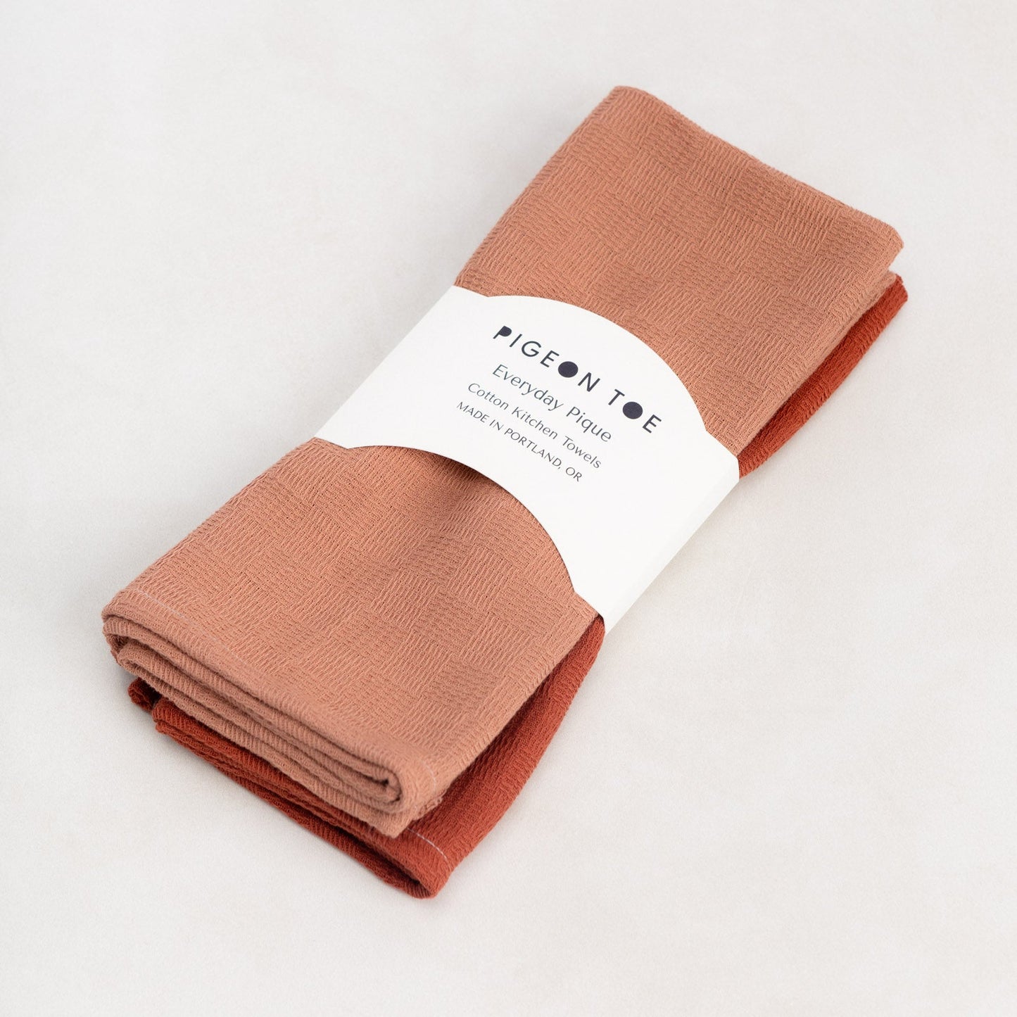 Everyday Piqué Kitchen Towels, Set of 2 by Pigeon Toe Ceramics