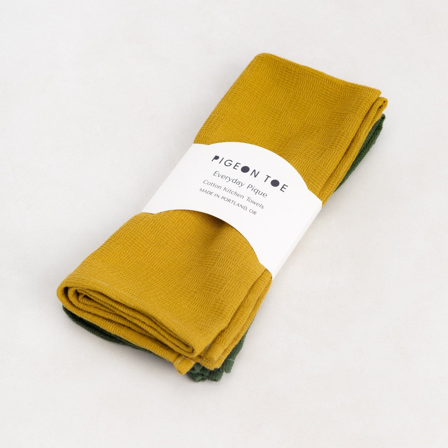Everyday Piqué Kitchen Towels, Set of 2 by Pigeon Toe Ceramics