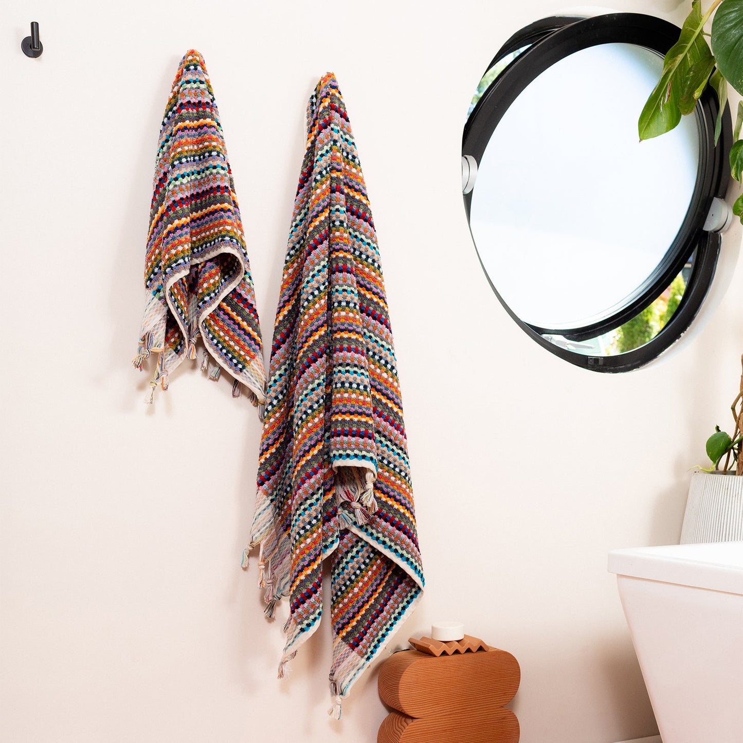 Organic Cotton Turkish Hand Towel by Pigeon Toe Ceramics