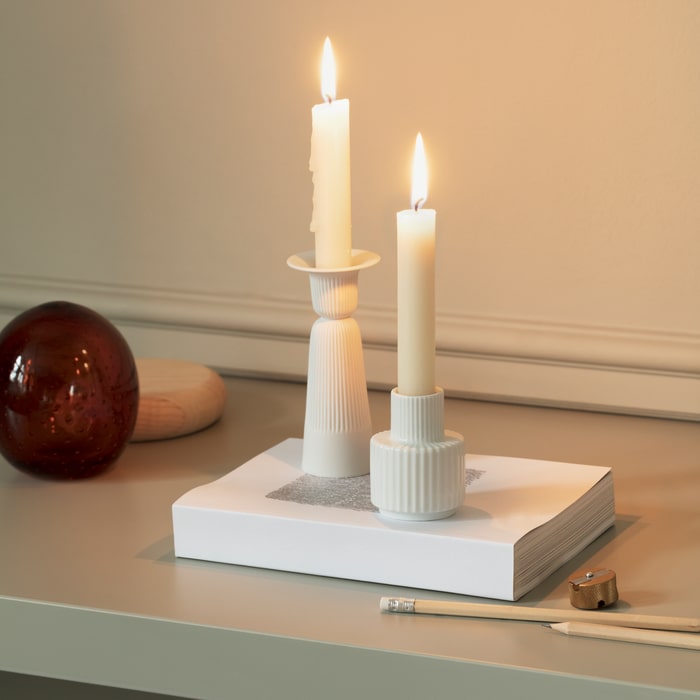 Lyngby Porcelain Candle Holder