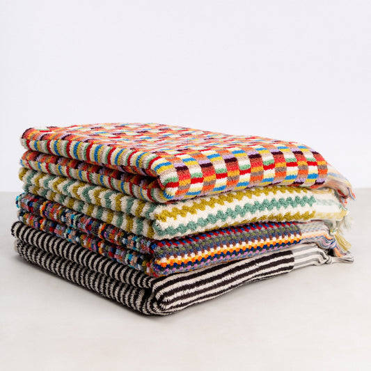 Organic Cotton Turkish Bath Sheet by Pigeon Toe Ceramics