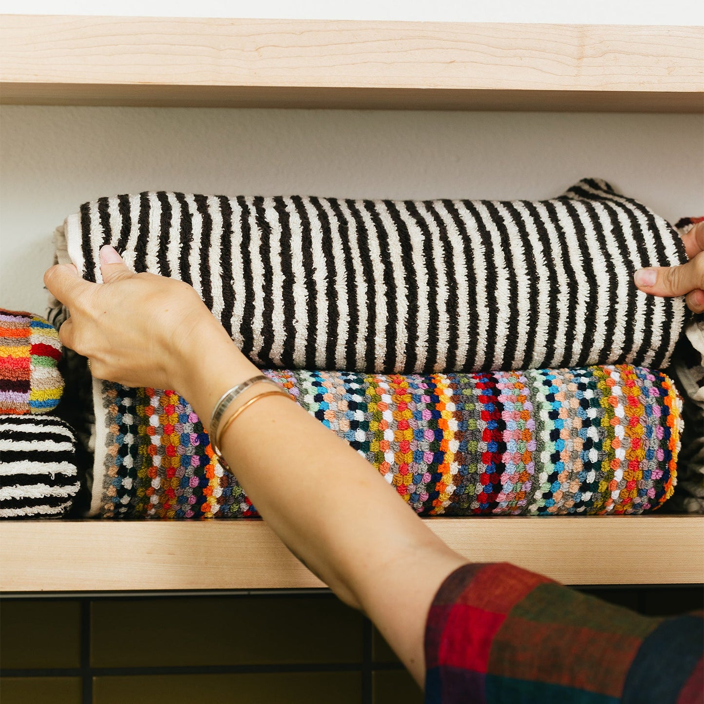 Organic Cotton Turkish Bath Sheet by Pigeon Toe Ceramics