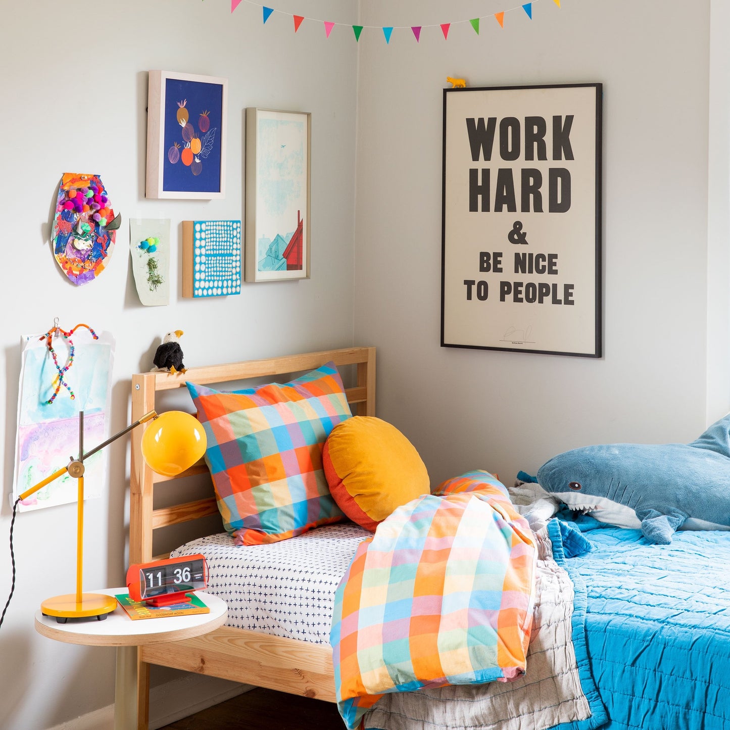 Navy Imperfect Plus Percale Sheet Set