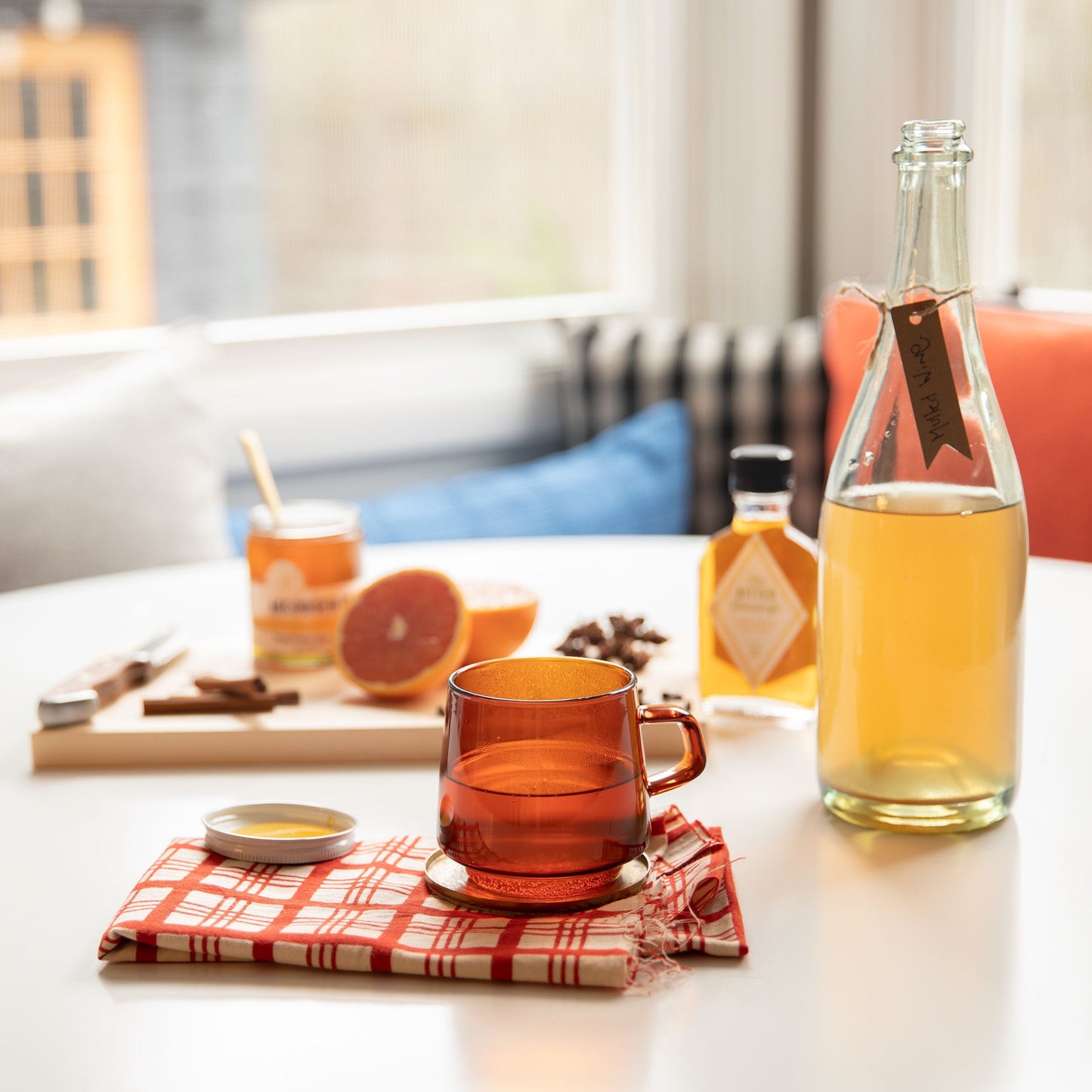 Brass Coaster, Set of 4