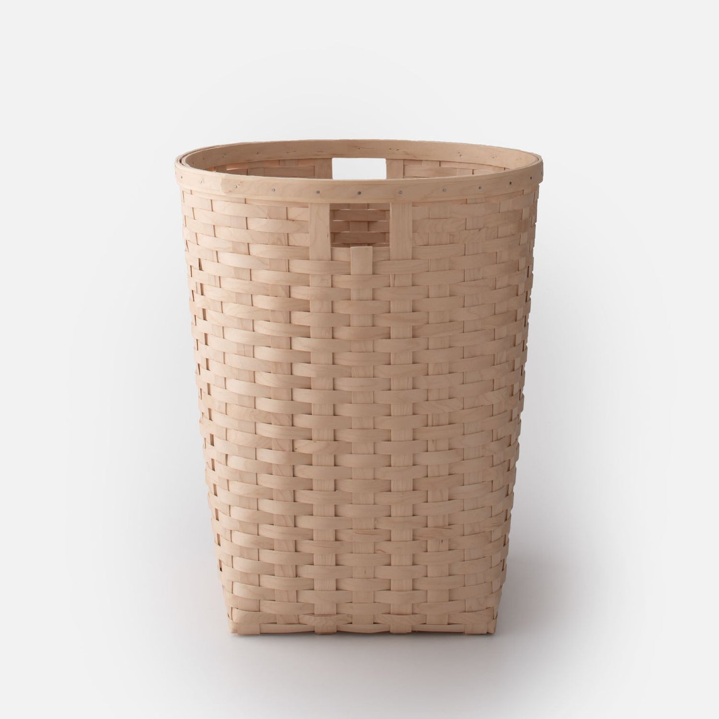 Woven Maple Laundry Hamper