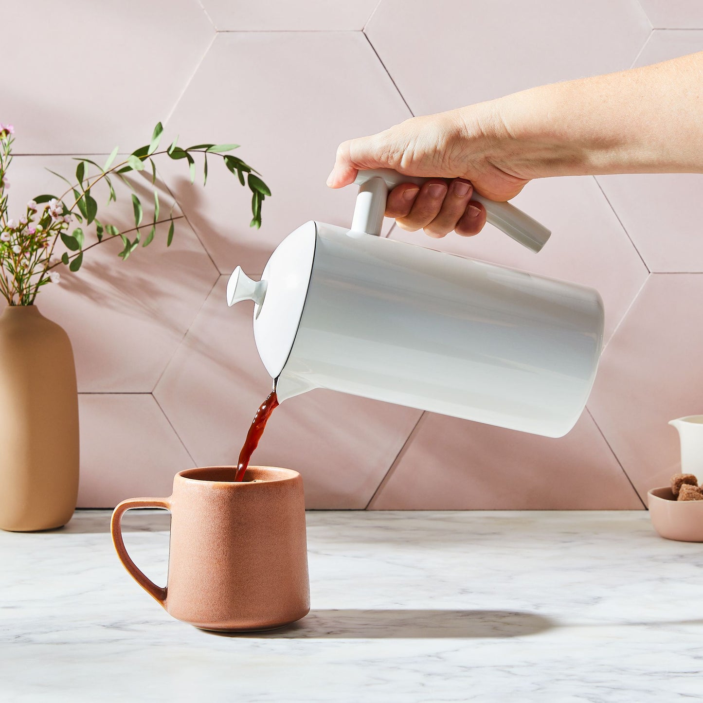 Double-Walled Colored French Press