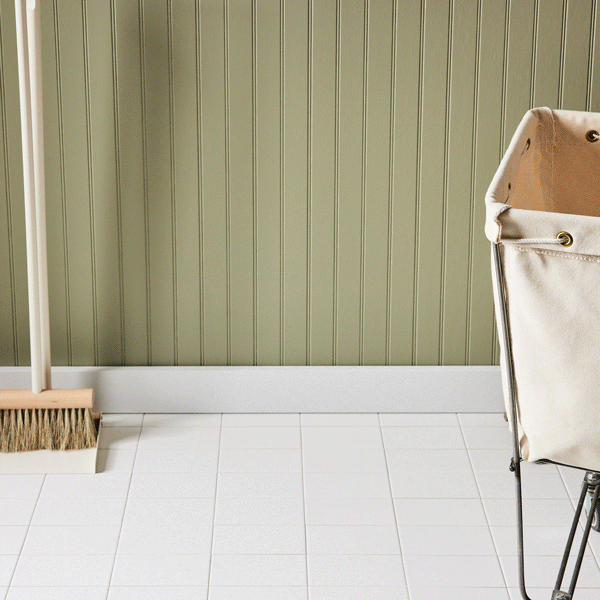 Elevated Laundry Basket