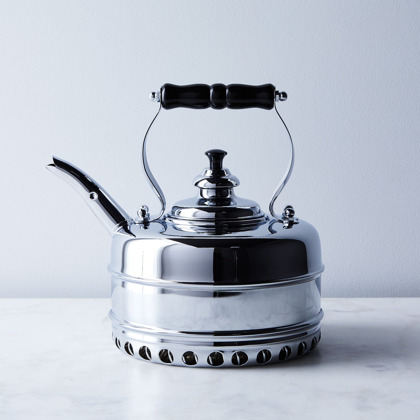 Simplex Buckingham No 3 by Newey & Bloomer Chrome Rapid Boil Tea Kettle