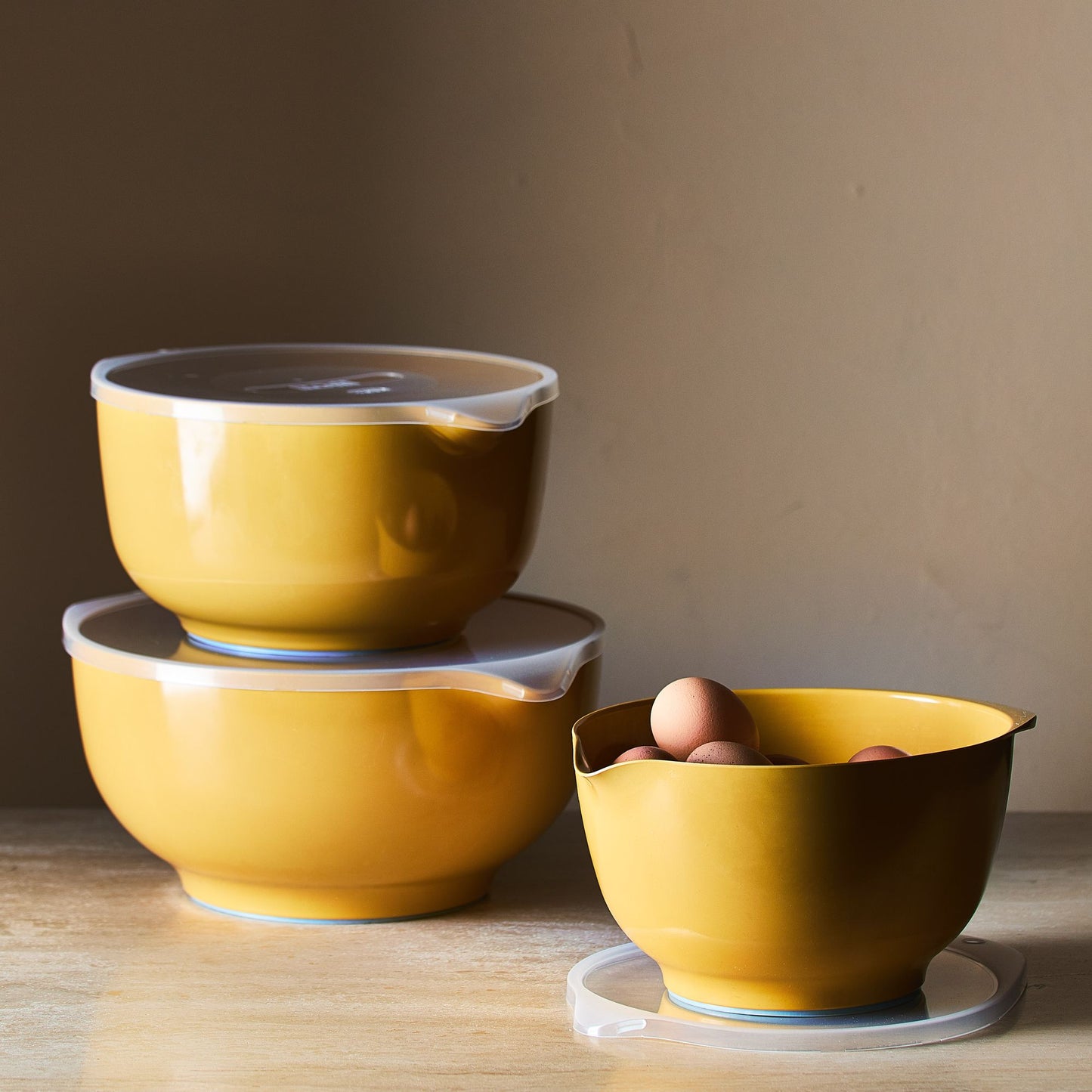 Margrethe Nested Mixing Bowls With Lids