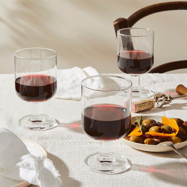 Bormioli Rocco Hosteria Stackable Glasses