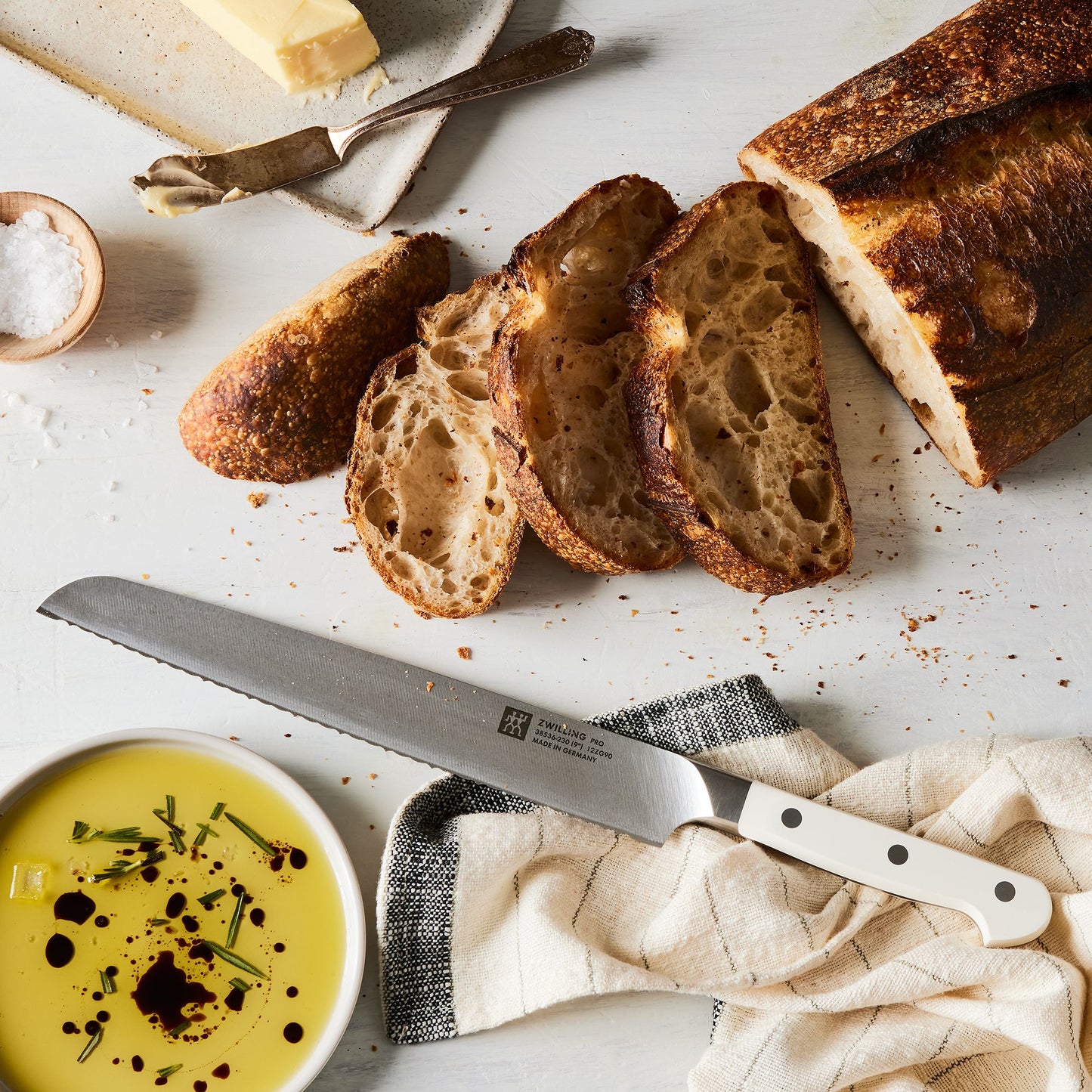 Zwilling Pro Le Blanc Kitchen and Steak Knives