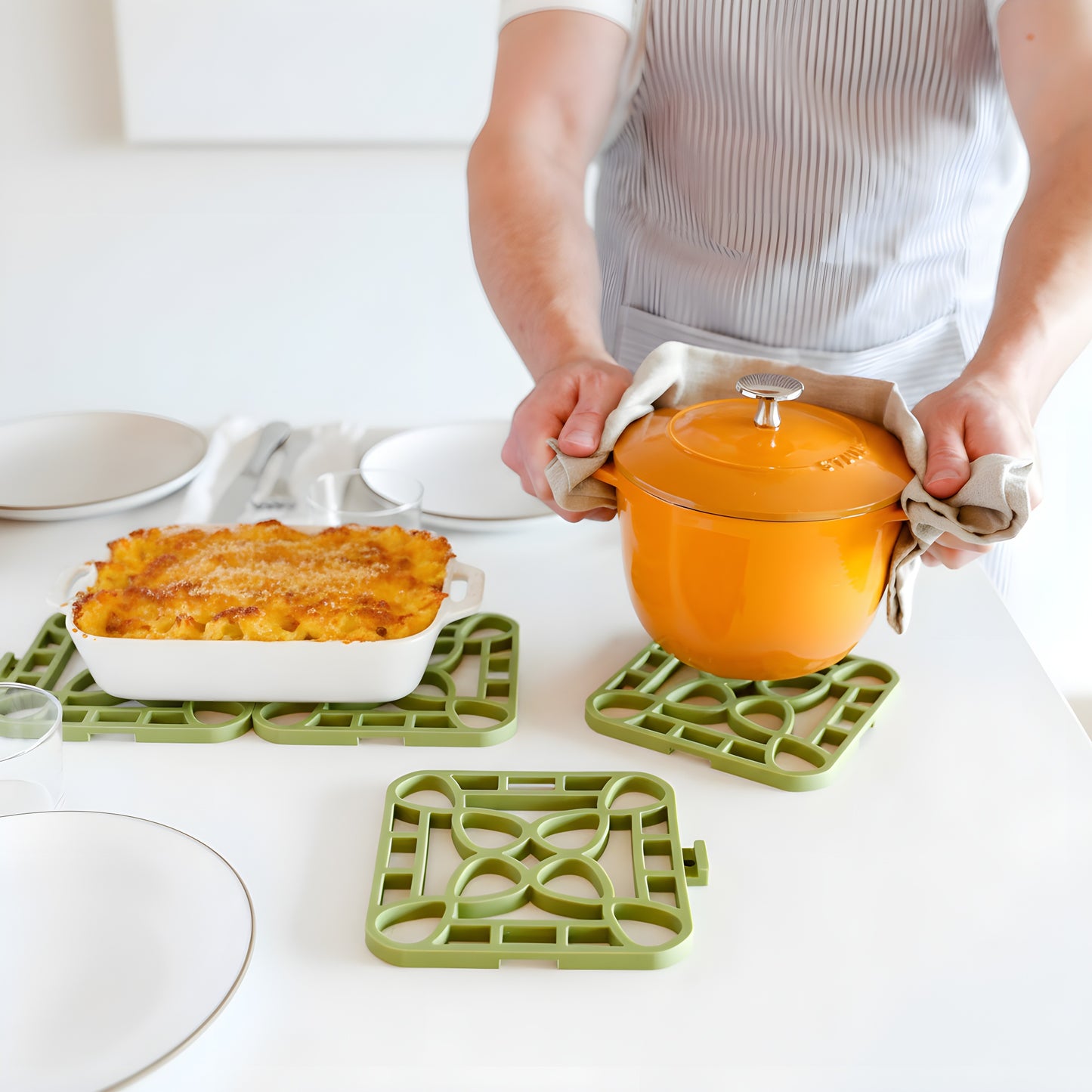 Capabunga Interlocking Silicone Trivets