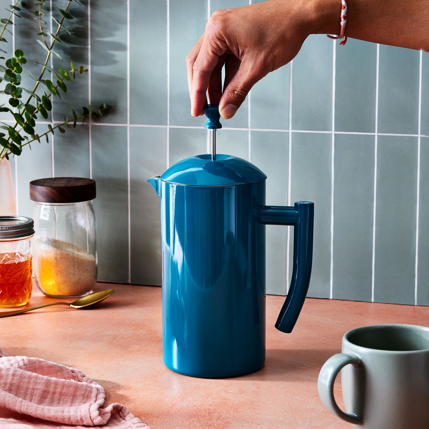 Double-Walled Colored French Press