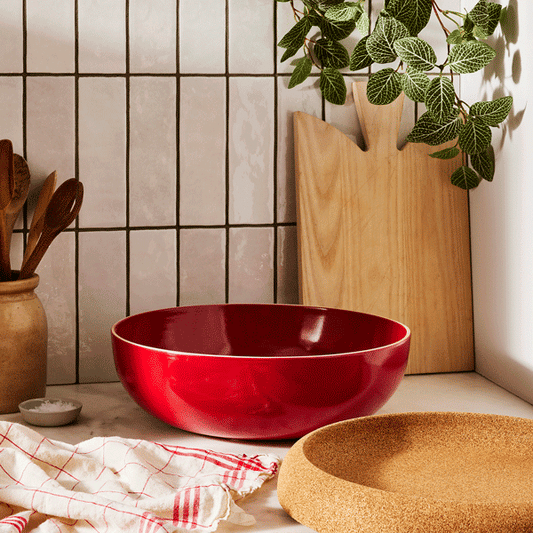 Emile Henry French Ceramic Fruit Storage Bowl