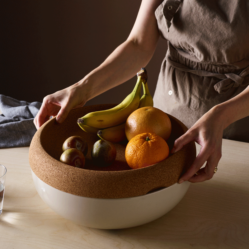 Emile Henry French Ceramic Fruit Storage Bowl