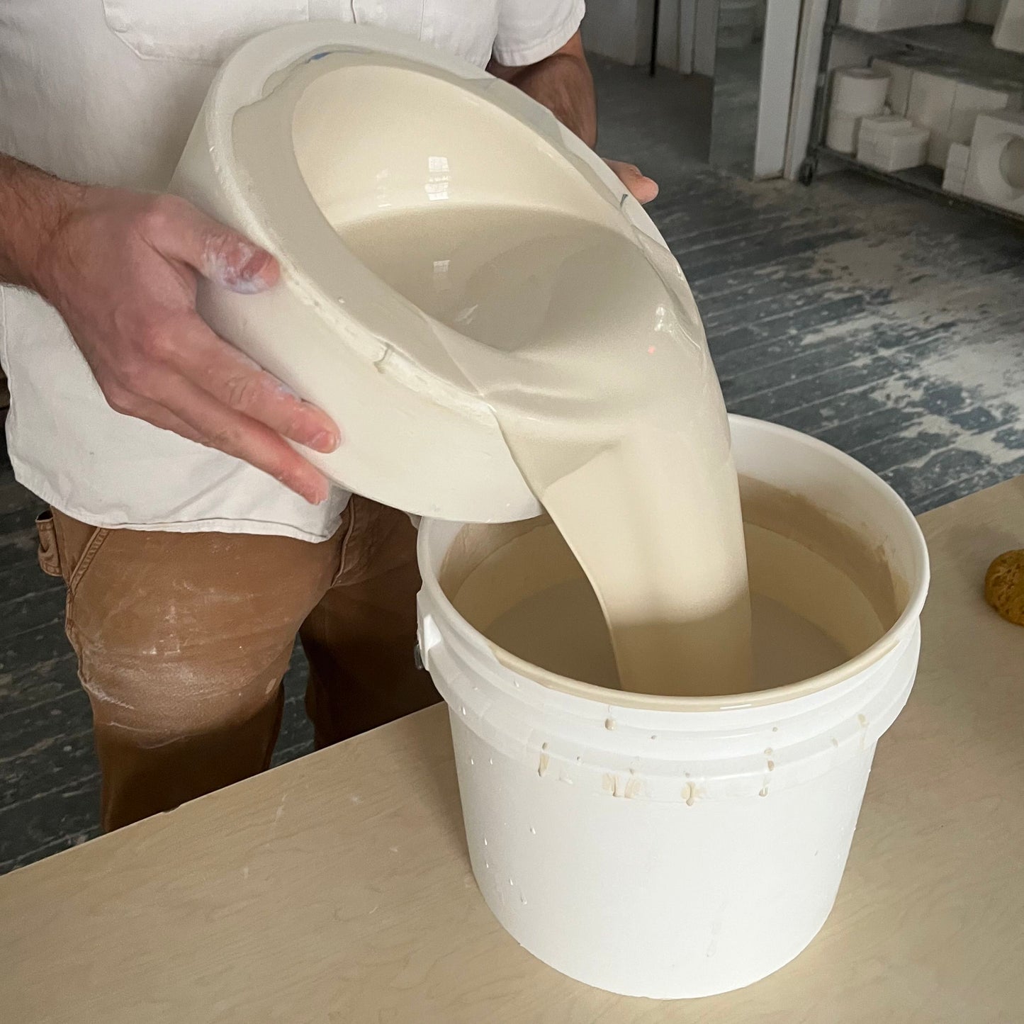 Handmade Porcelain Stilted Planters by Andrew Molleur