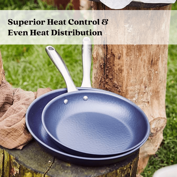 Alva Black Angus Carbon-Steel Frying Pan