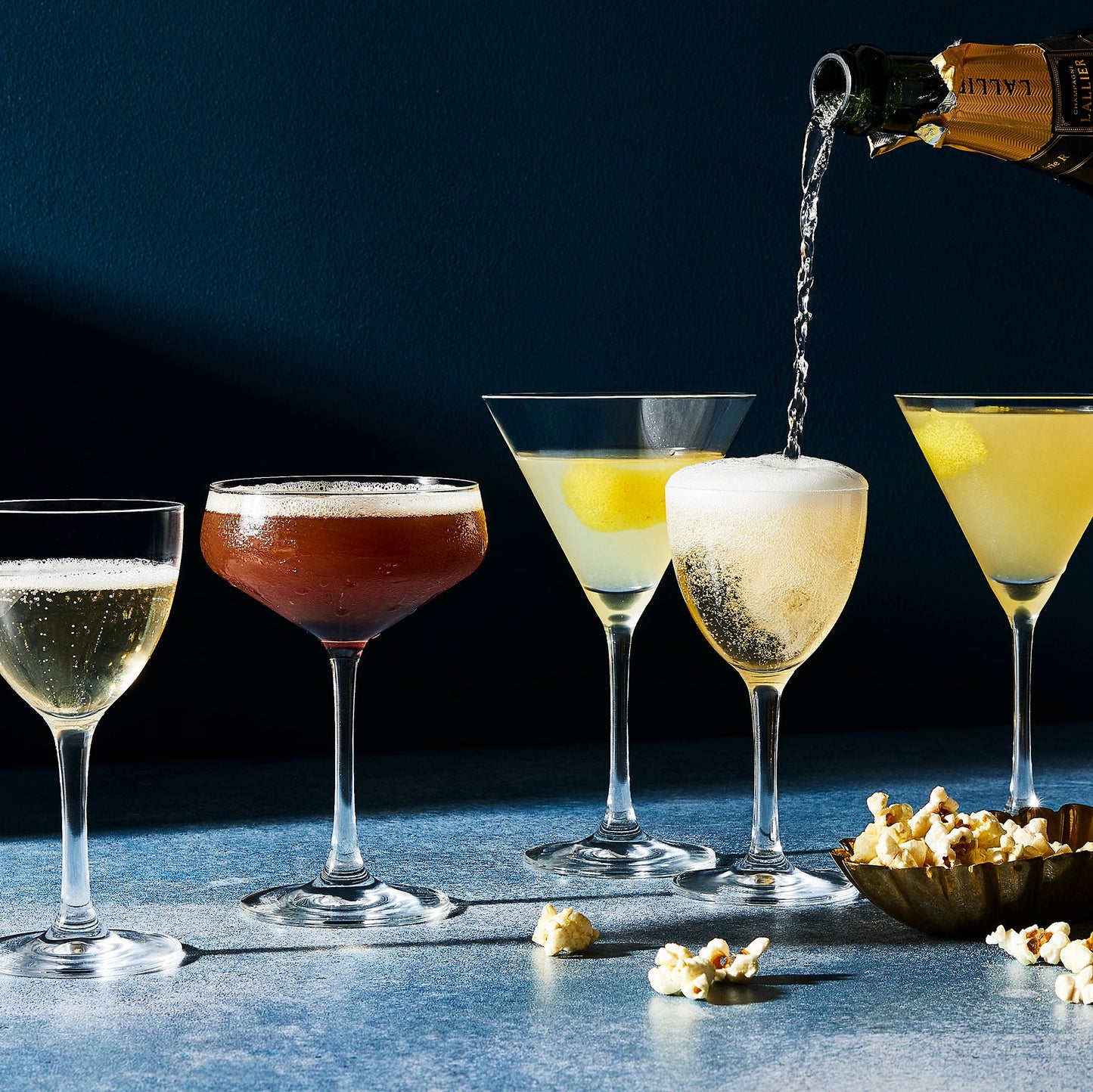 Complete Bar Cocktail Glasses, 12-Piece Set