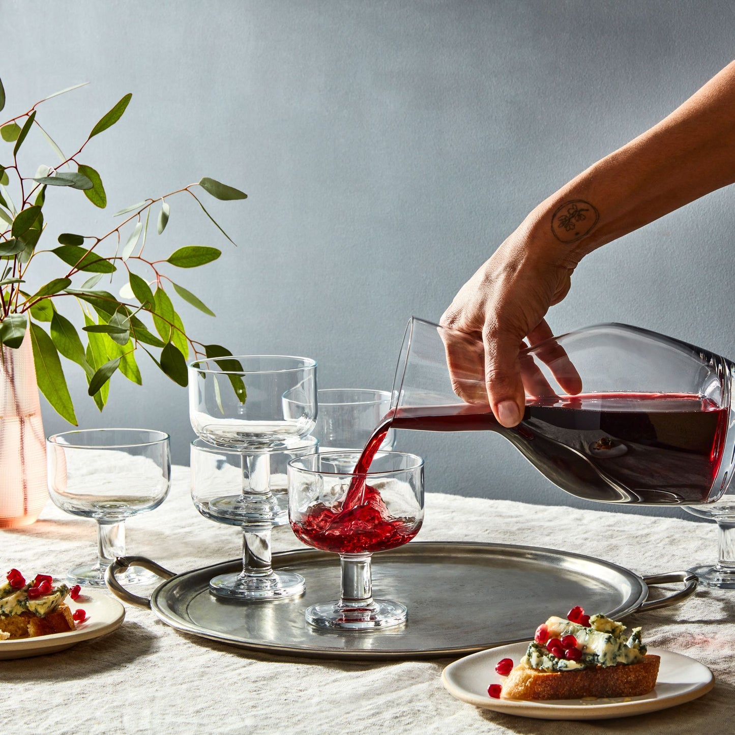Bormioli Rocco Hosteria Stackable Glasses