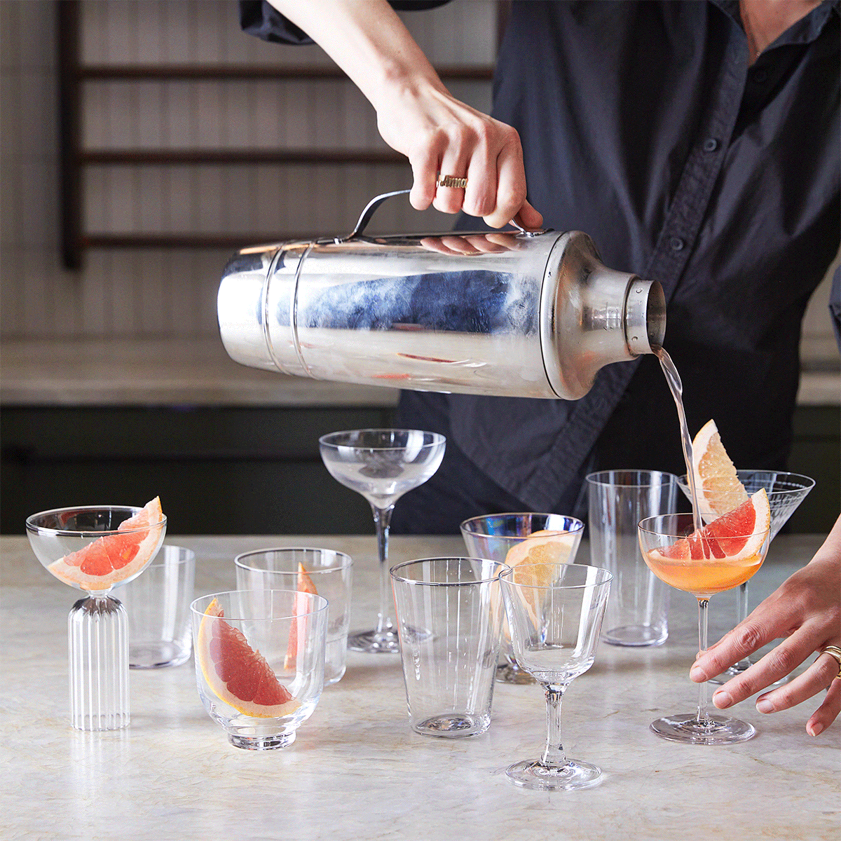 Double-Walled Jumbo Cocktail Shaker