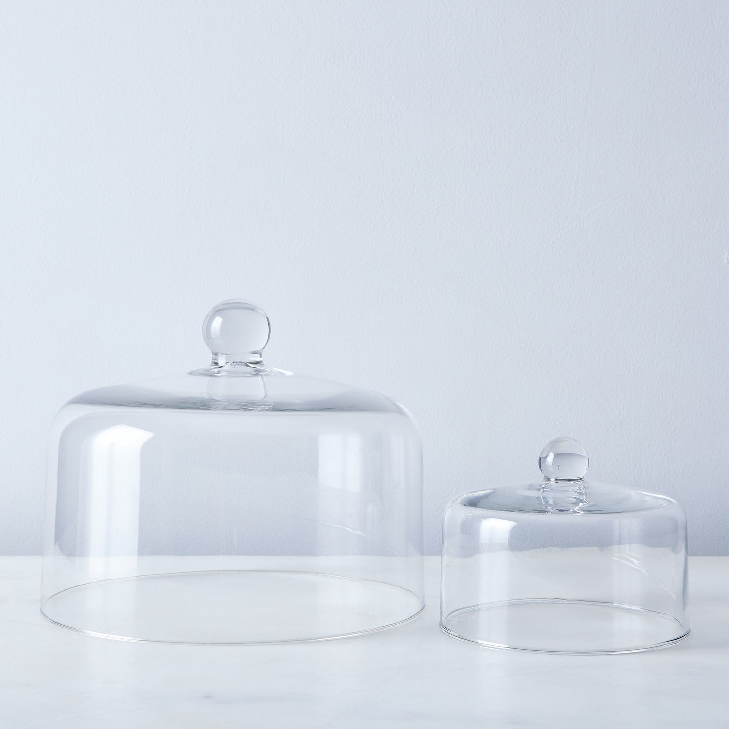 Mosser Blown Glass Cake Stand Dome