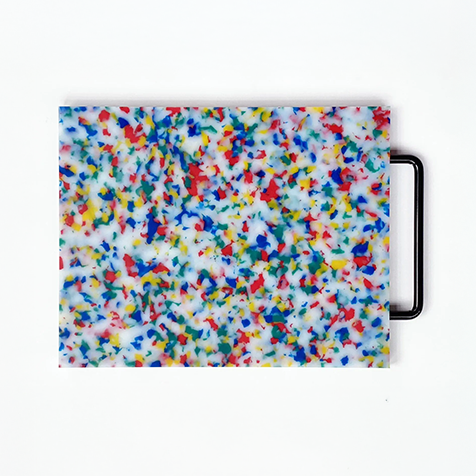 Multicolor Plastic Cutting Board