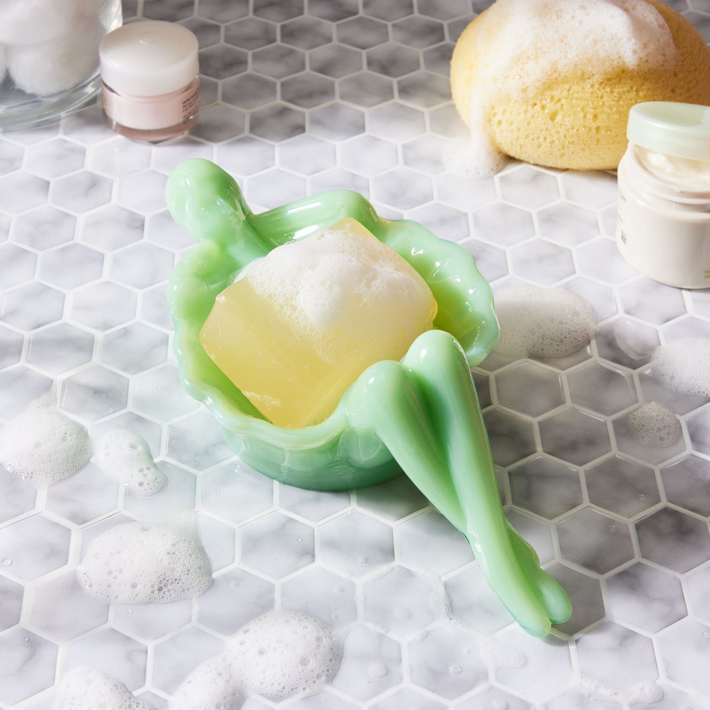 Mosser Glass Bathing Beauty Dish