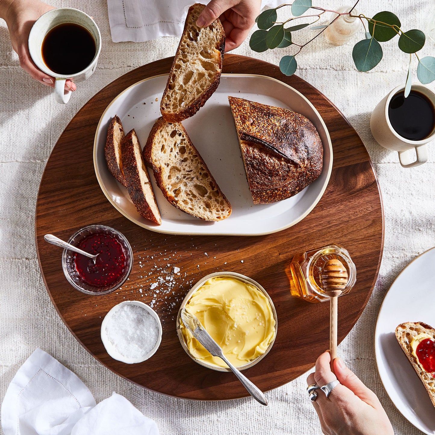Wooden Lazy Susan