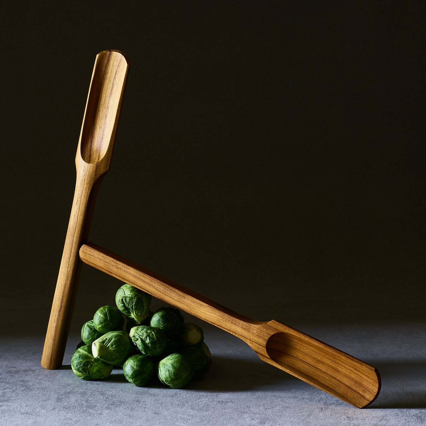 Dansk Teak Oar Salad Servers