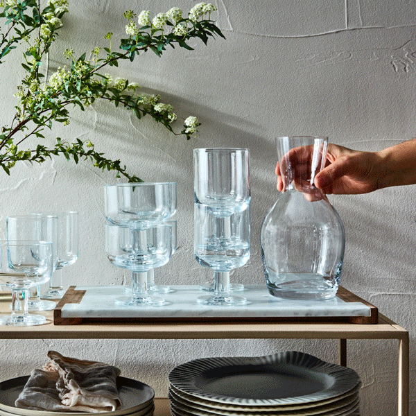Bormioli Rocco Hosteria Stackable Glasses